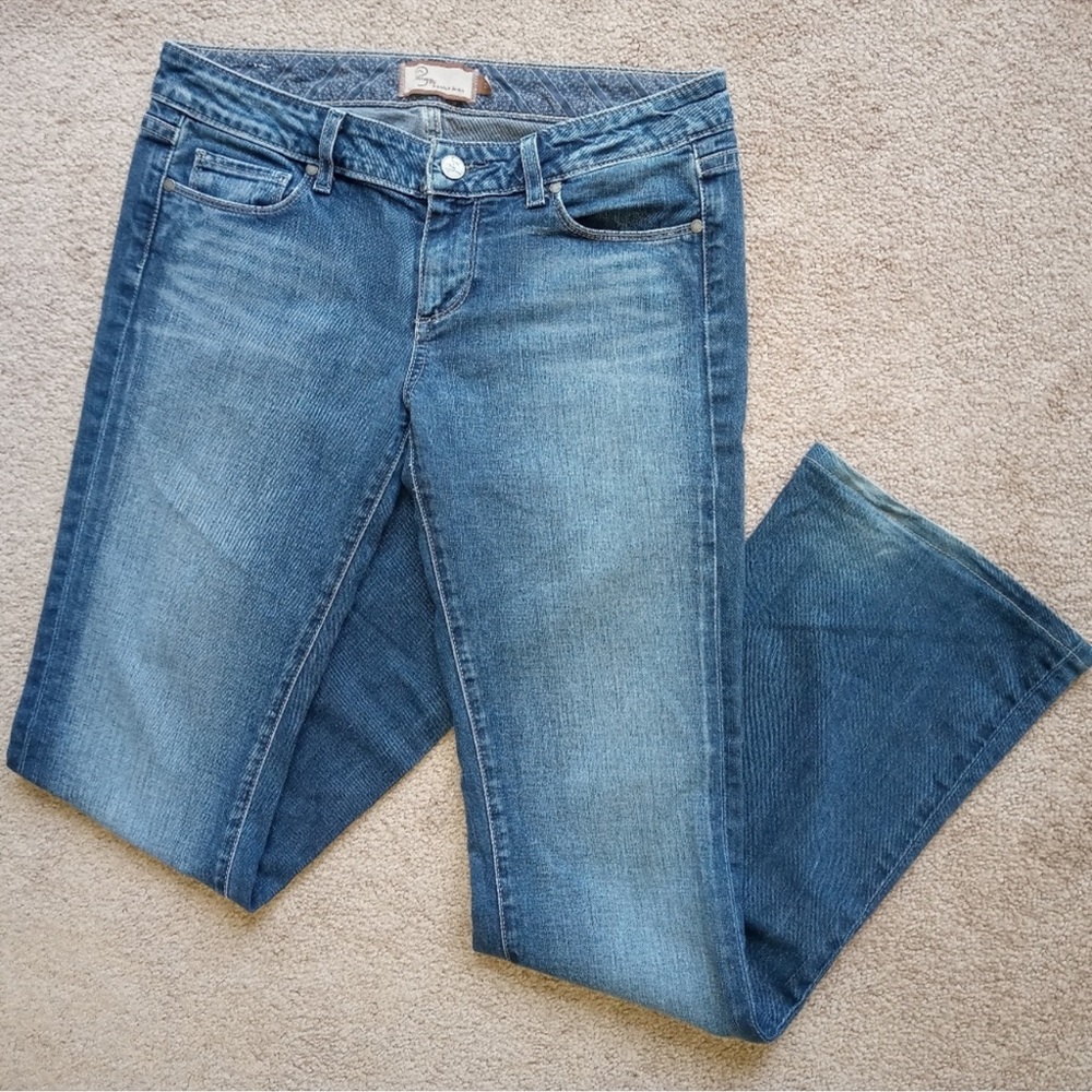 Paige Jeans Laurel Canyon Low Rise Bootcut Light